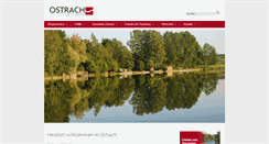 Desktop Screenshot of ostrach.de